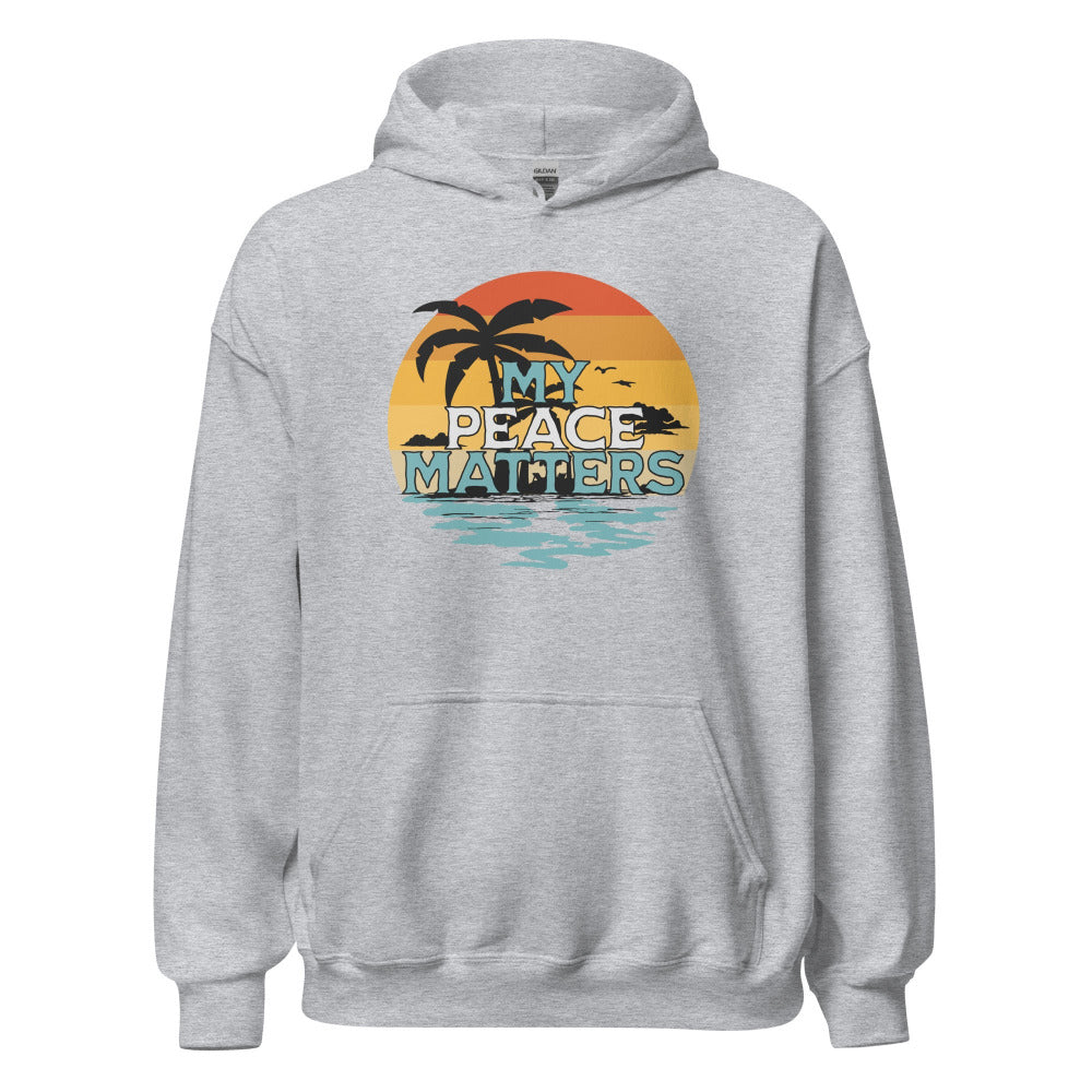 My Peace Matters Hoodie- Sport Grey Color - https://ascensionemporium.net